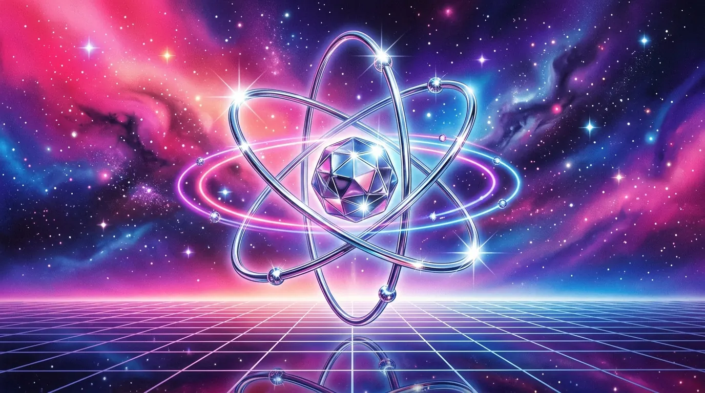 Chrome atom airbrush