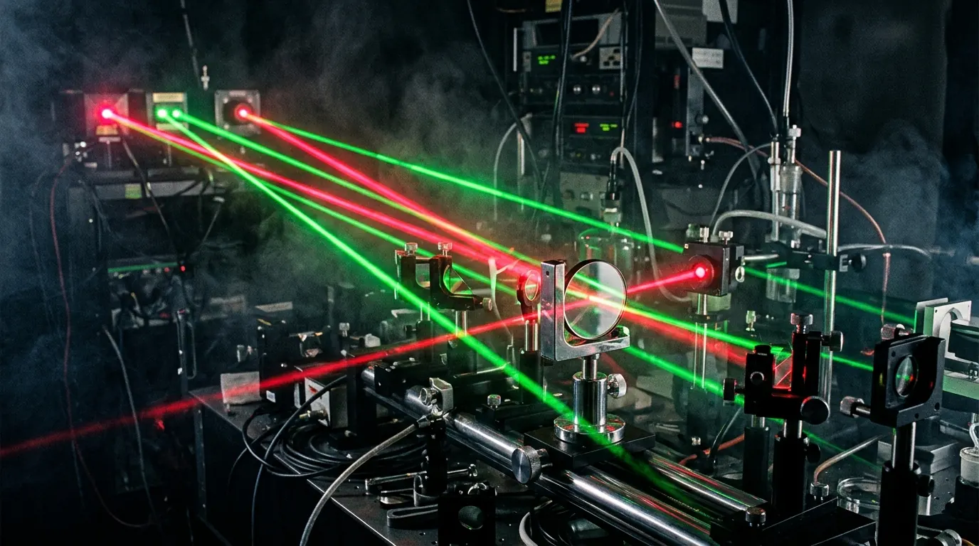 Laser bench