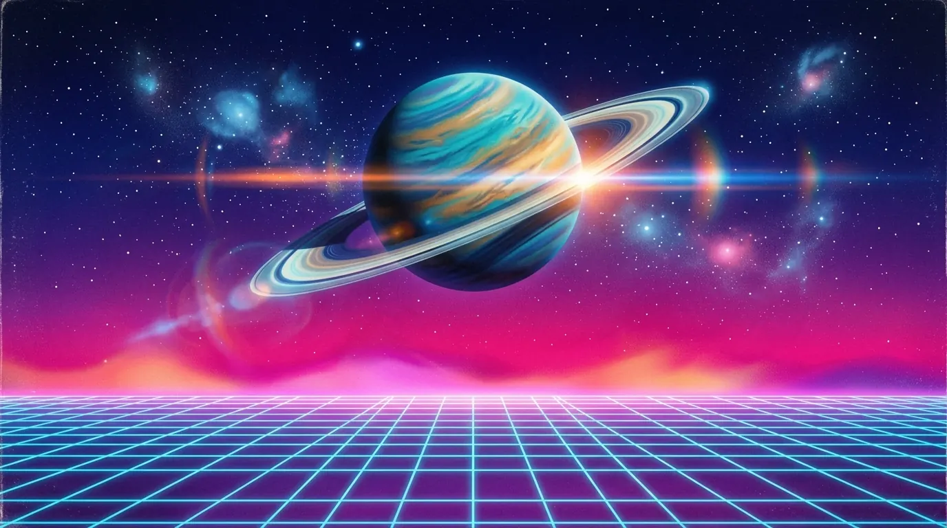 Ringed planet grid
