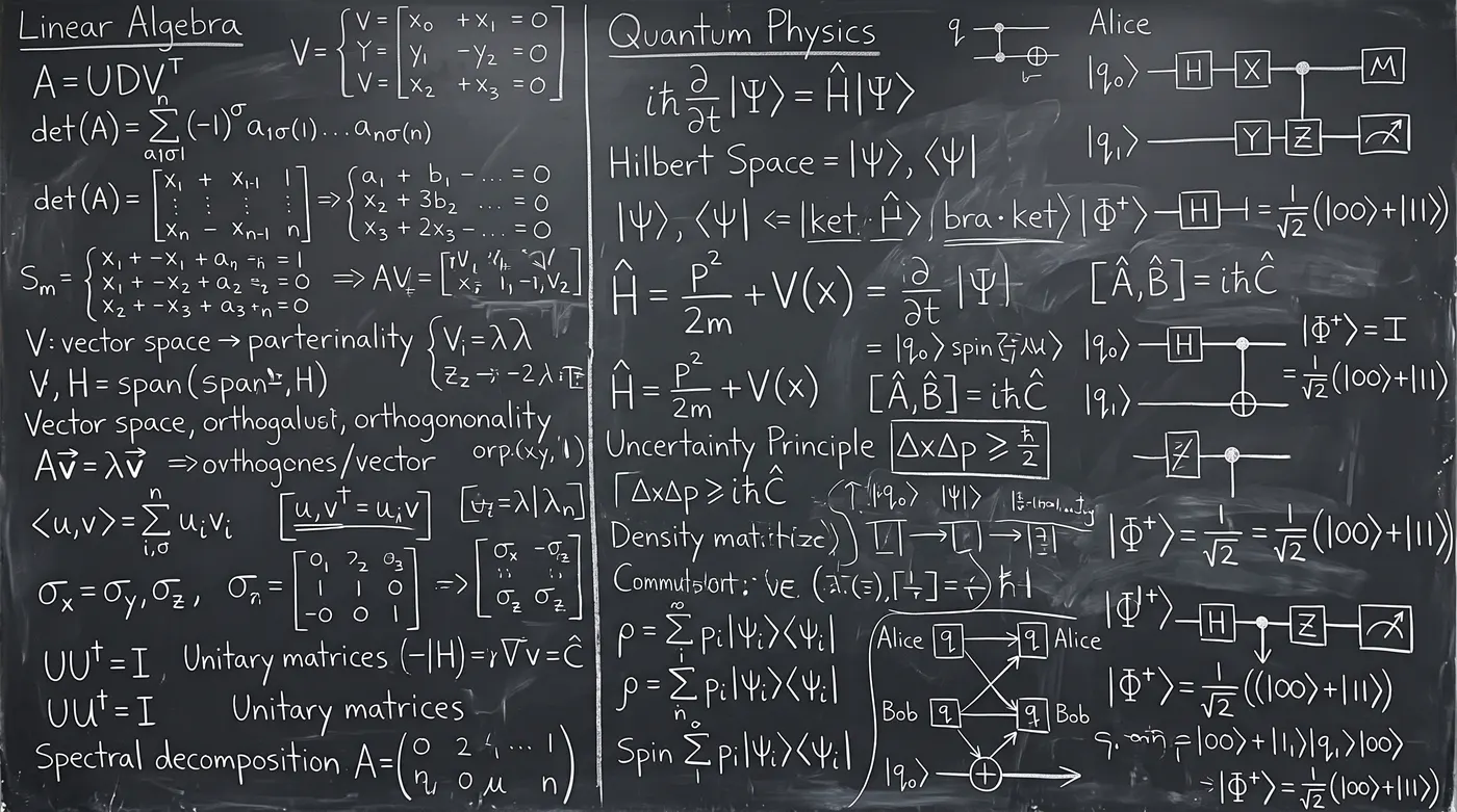 Chalk equations blackboard