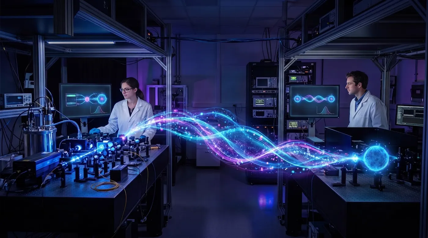 Quantum teleportation