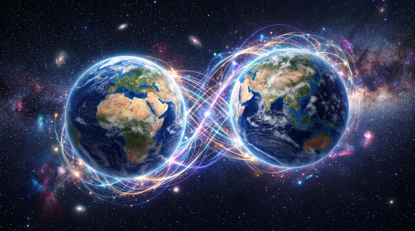 Two hearts entangled like quantu