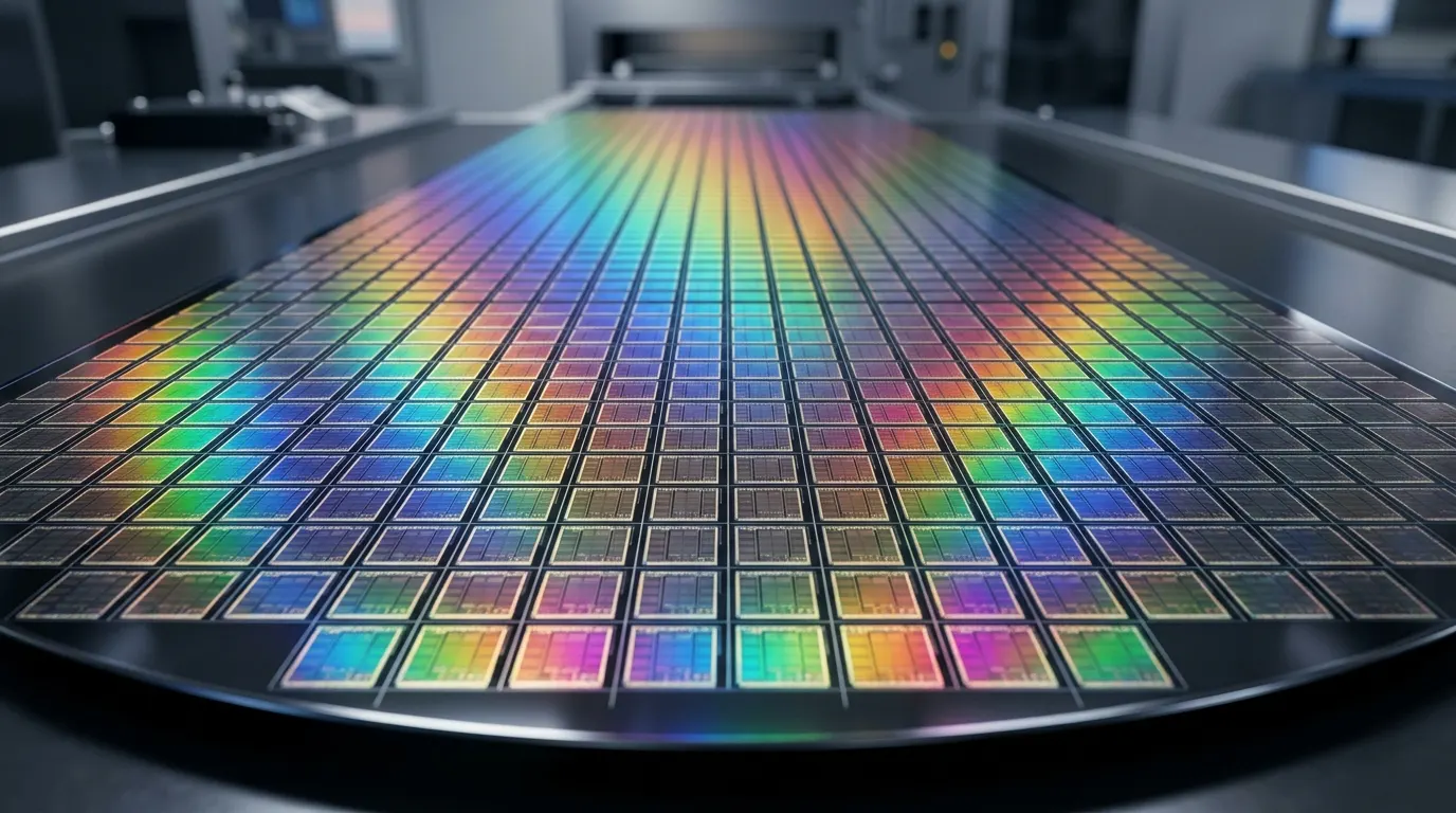 Wafer die grid