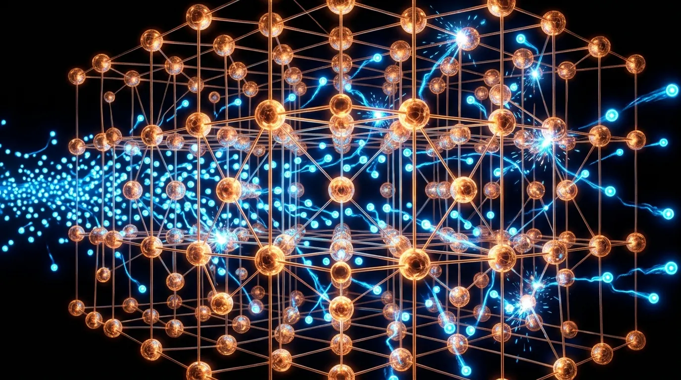 Circuit copper lattice