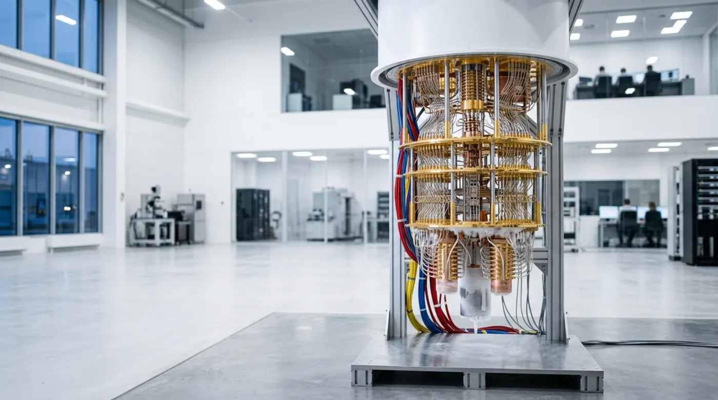 Quantum computer lab