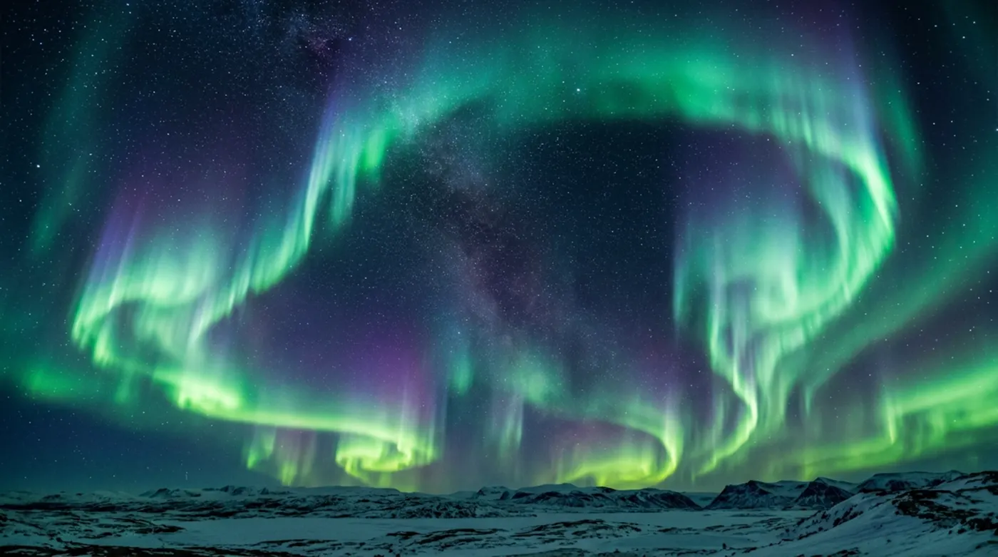 Aurora magnetosphere
