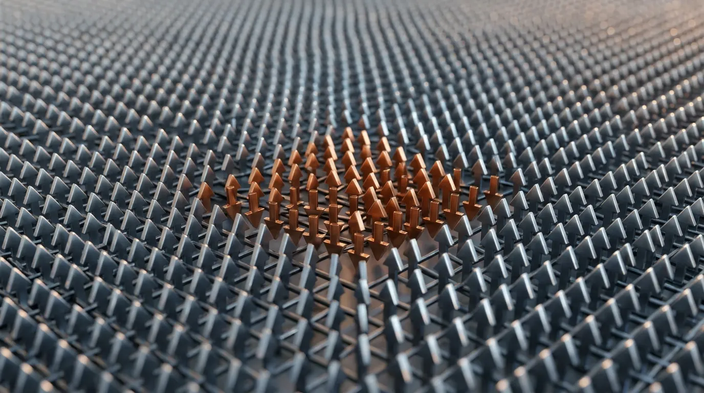 Spin arrow lattice