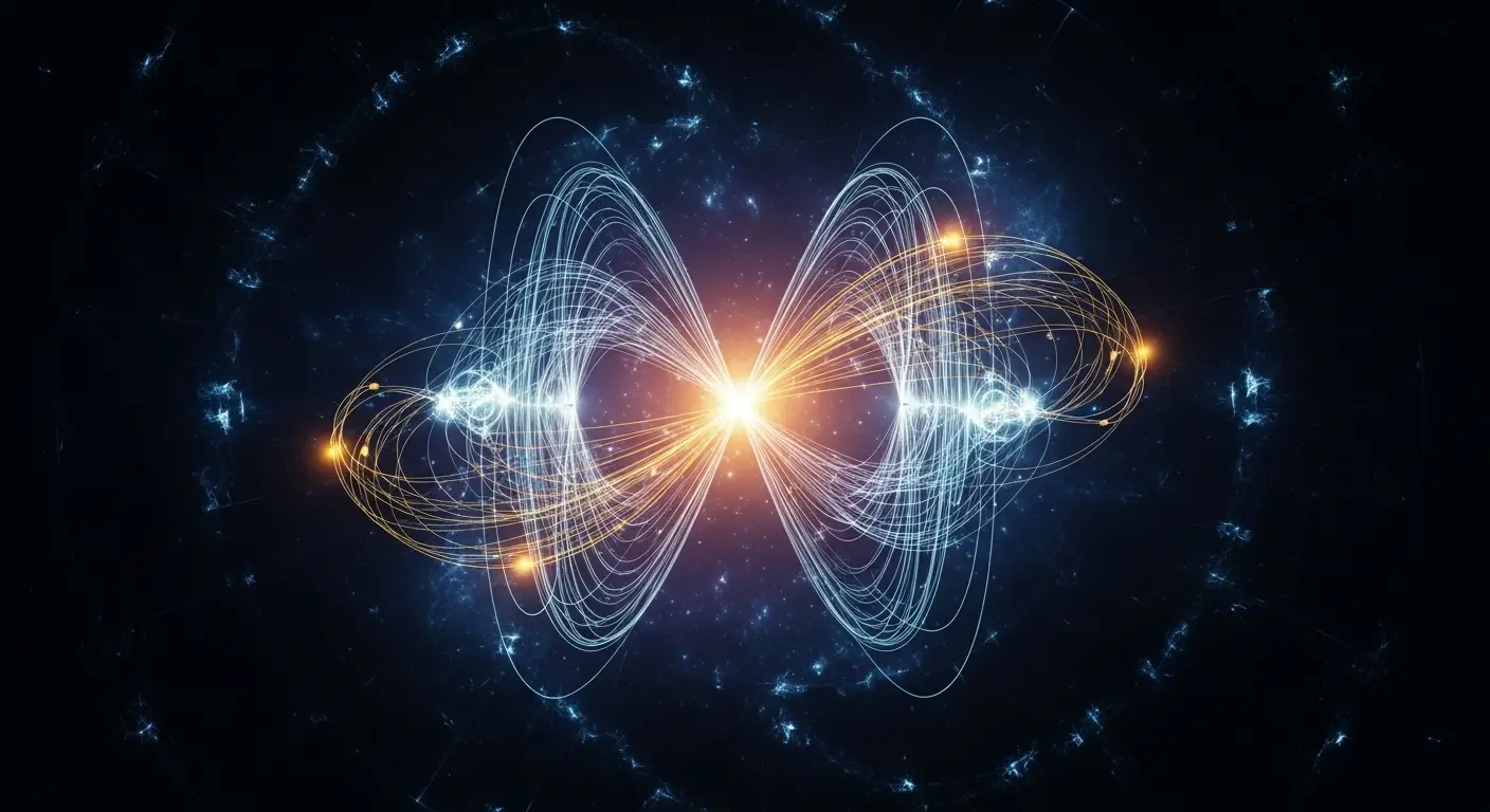 Quantum field lines representing the energy landscape optimised by QUBO solvers